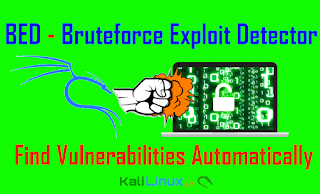 bed bruteforce exploit detector kali linux