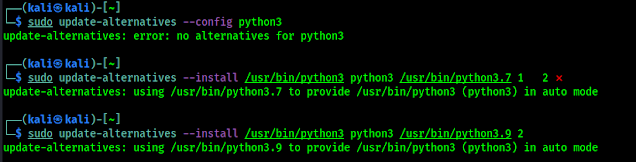 Python Alternatives set