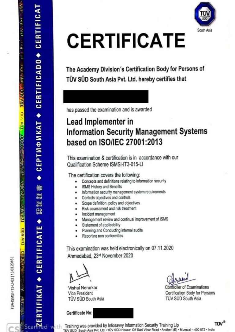 ISO-IEC-27001-Lead-Implementer Prüfung