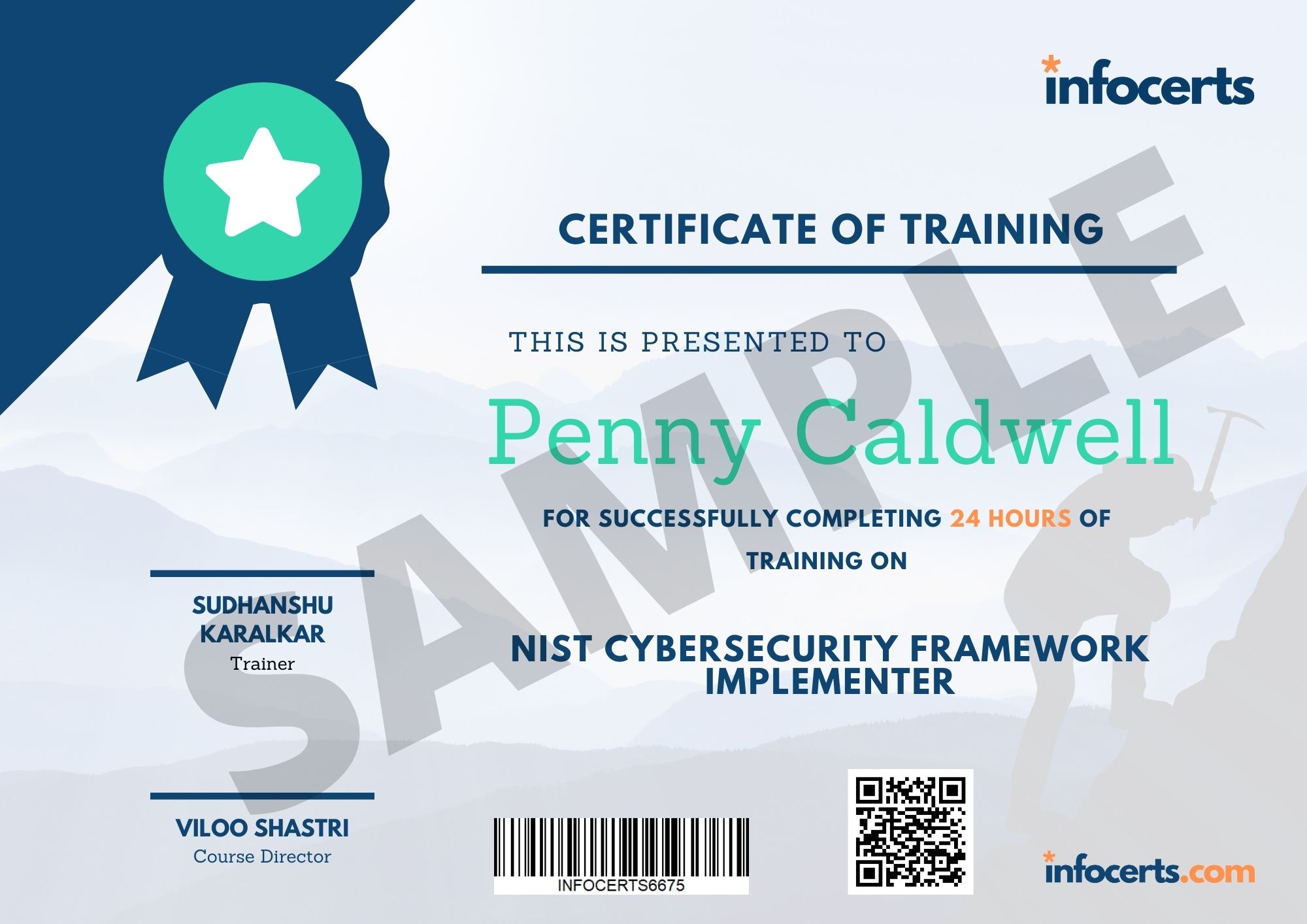 NIST CyberSecurity Framework Implementer Infocerts