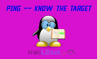 ping on Kali Linux