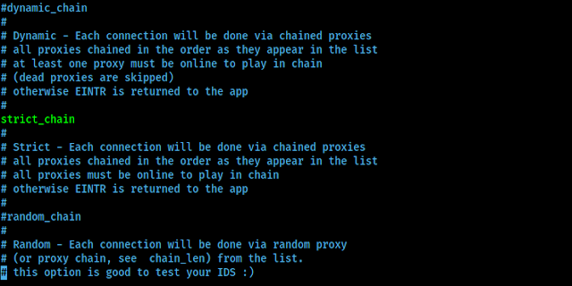 various type of proxychains