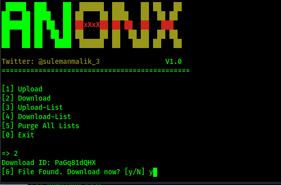 anonx prompts for download