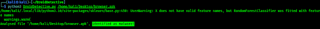 droiddetective detects android malware
