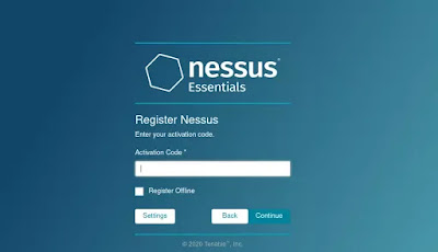 Nessus activation
