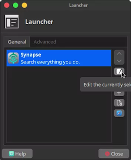editing the icon of synapse