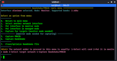 airgeddon handshake menu