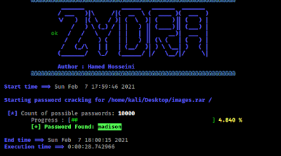 Zydra cracked RAR file
