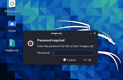 zip file protected with password