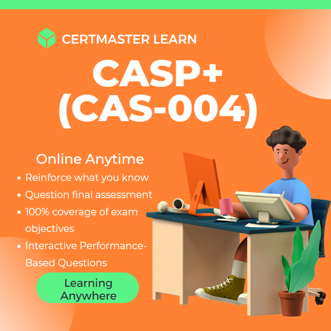 Your CASP+ Certification Training Solution (9/2)