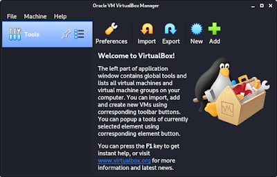 VirtualBox Installed in Kali Linux