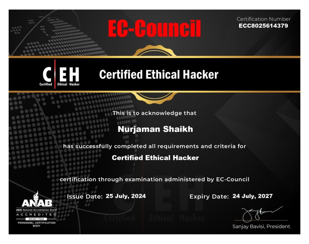 How I Passed the Certified Ethical Hacker (CEH V12) Certification???